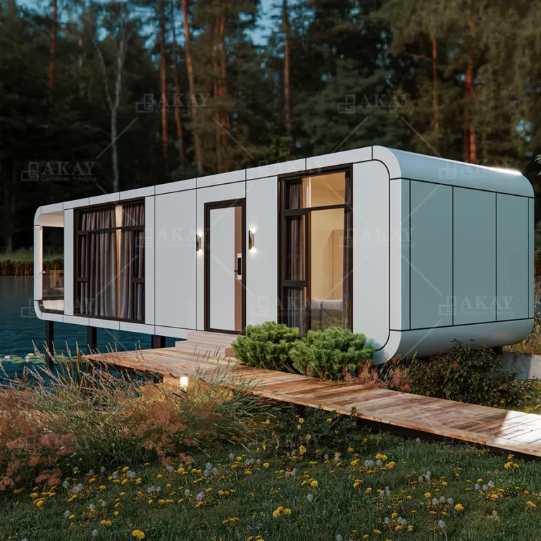 AKAY Modular Insulated Prefabricated House Fashion Customization Capsule Home Prefab Houses Detachable Container House (3)