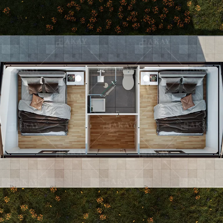 Economic Movable Prefabricated House Integrated Housing Portable Homes Movable Prefab Detachable Container House-1024 (5)