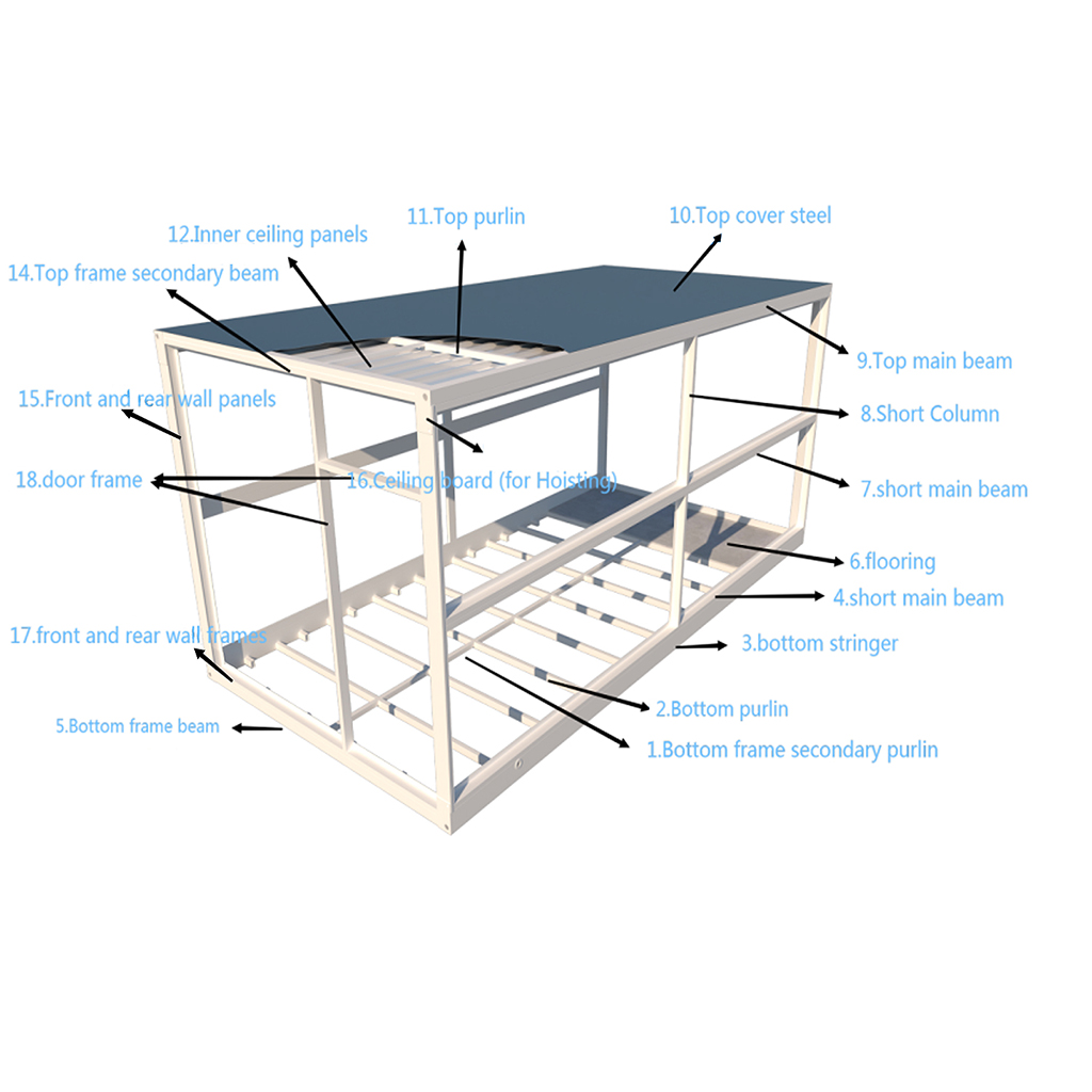 AKAY Flat Pack Container house