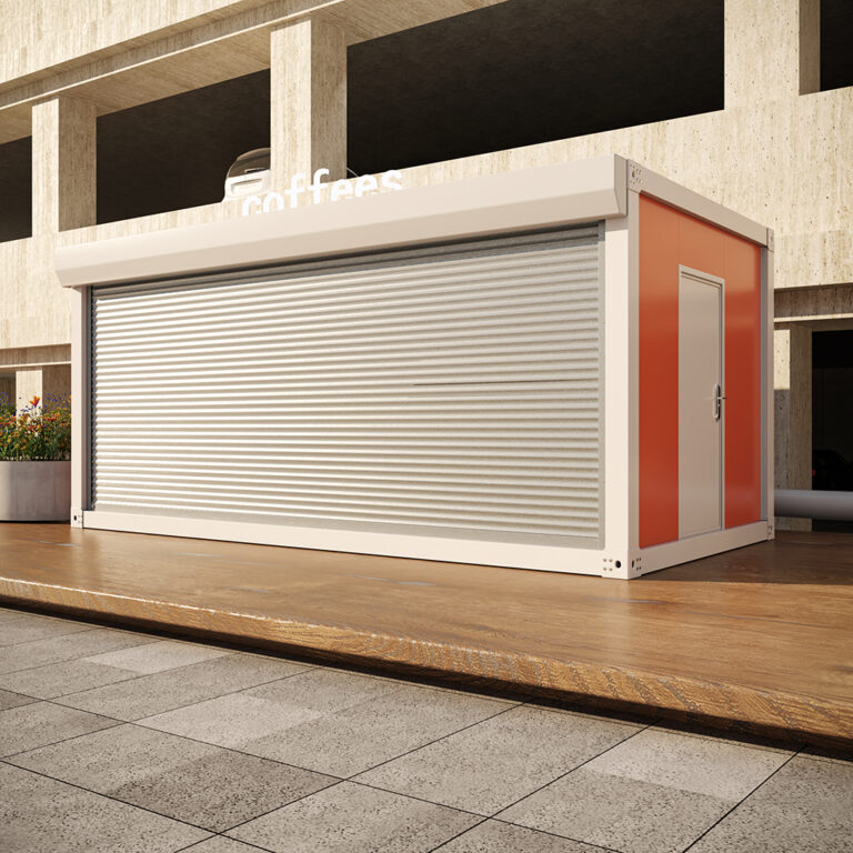 Modular-container-house-roller-door