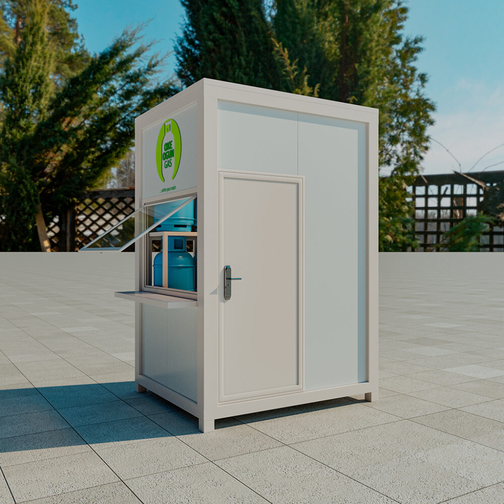 Outdoor-gas-storage-box