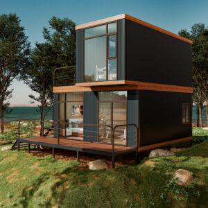 container house cost of 2 story modular home