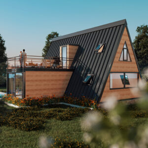 small A frame modular homes
