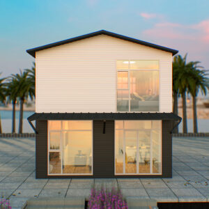 spacious 2 story modular homes container ADU