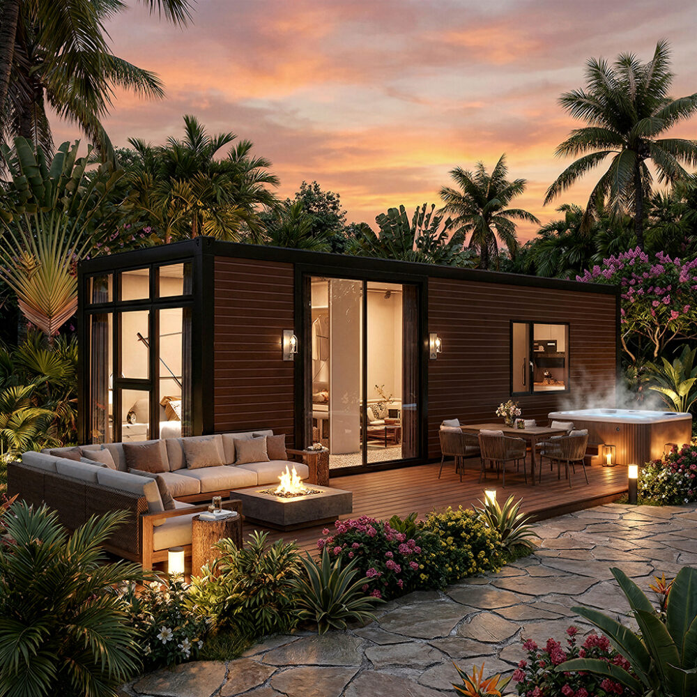 Quick-Assemble Tourist Prefab House | Budget-Friendly Modular Living Pods