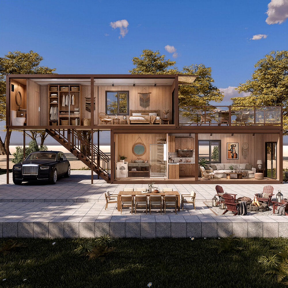 2-Story Prefab Guest House | Shiftable Modular Home on Sale