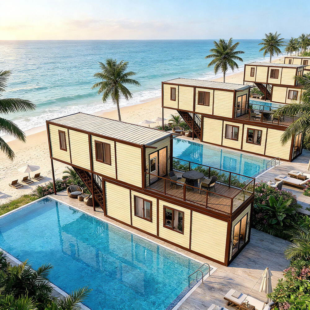 Double-Story Expandable Prefabricated House | Flexible Space Solution