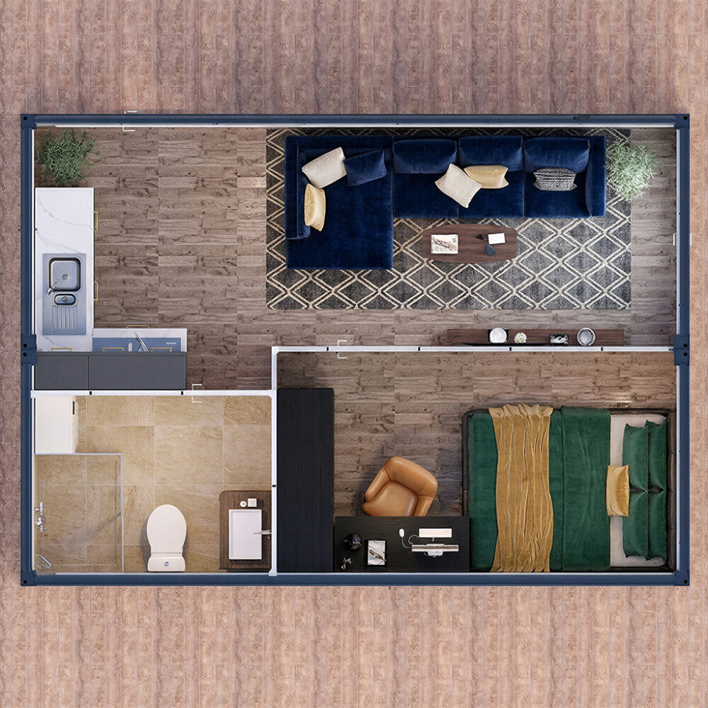 Experience Luxury: Premium 2-Story Container Villa for Glamping & Resorts