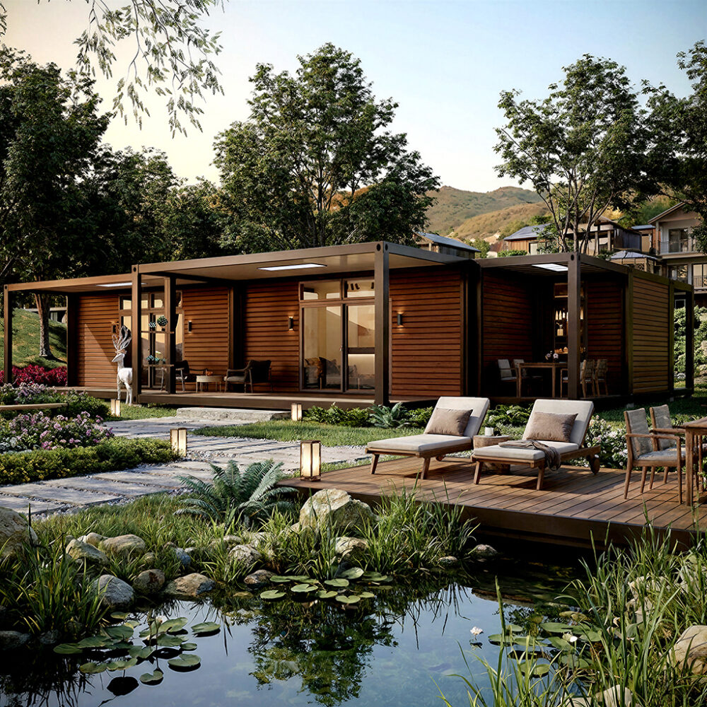 Refined Single-Story Container Living: Discover Your Dream 2-Bedroom Retreat!