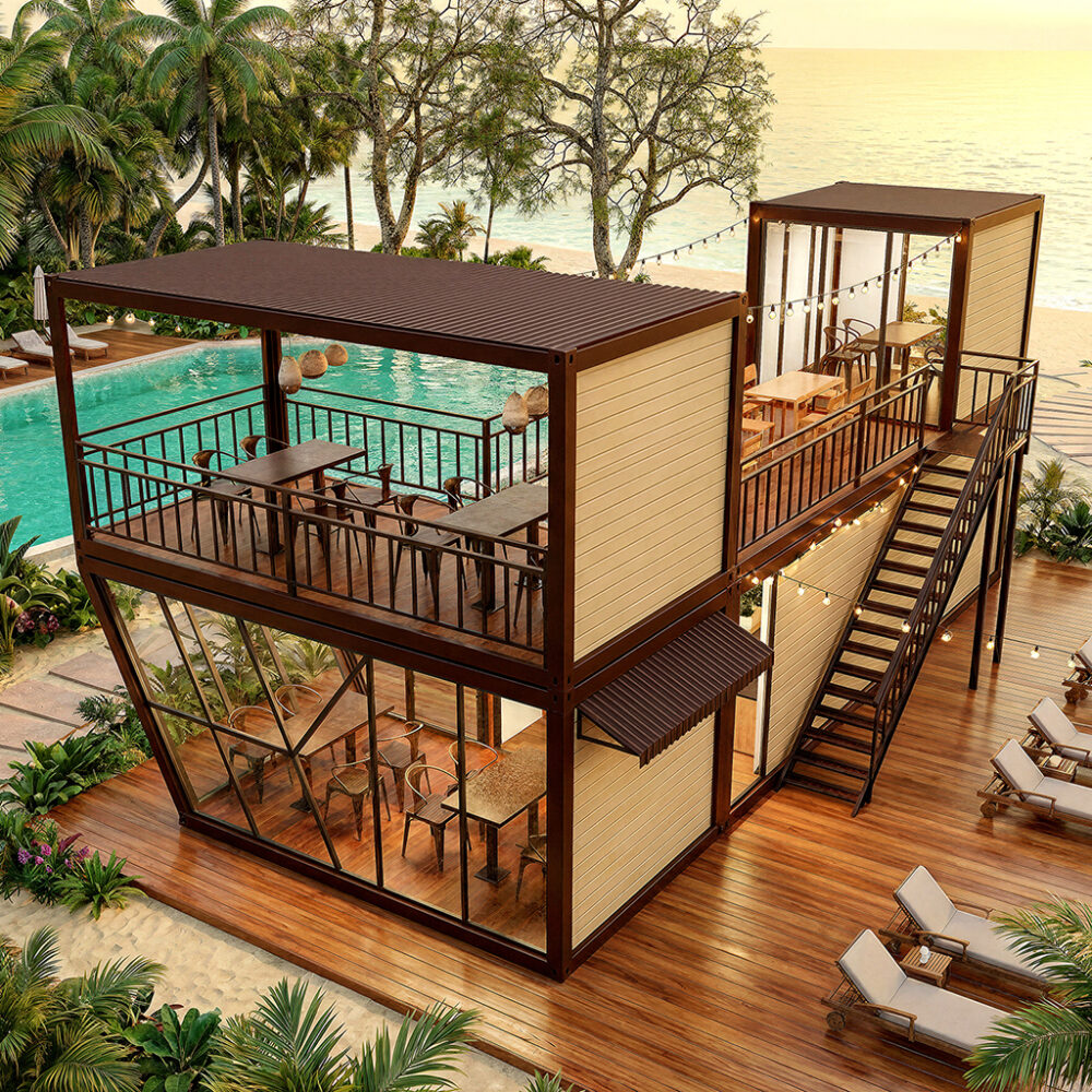 Premium Shipping Container Cafes | Tailor-Made for Your Brand