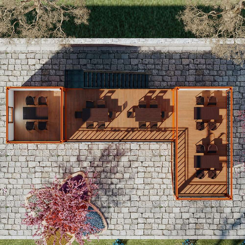 Turnkey Custom Container Coffee Shop for Sale | Fully Equipped Prefab Cafe