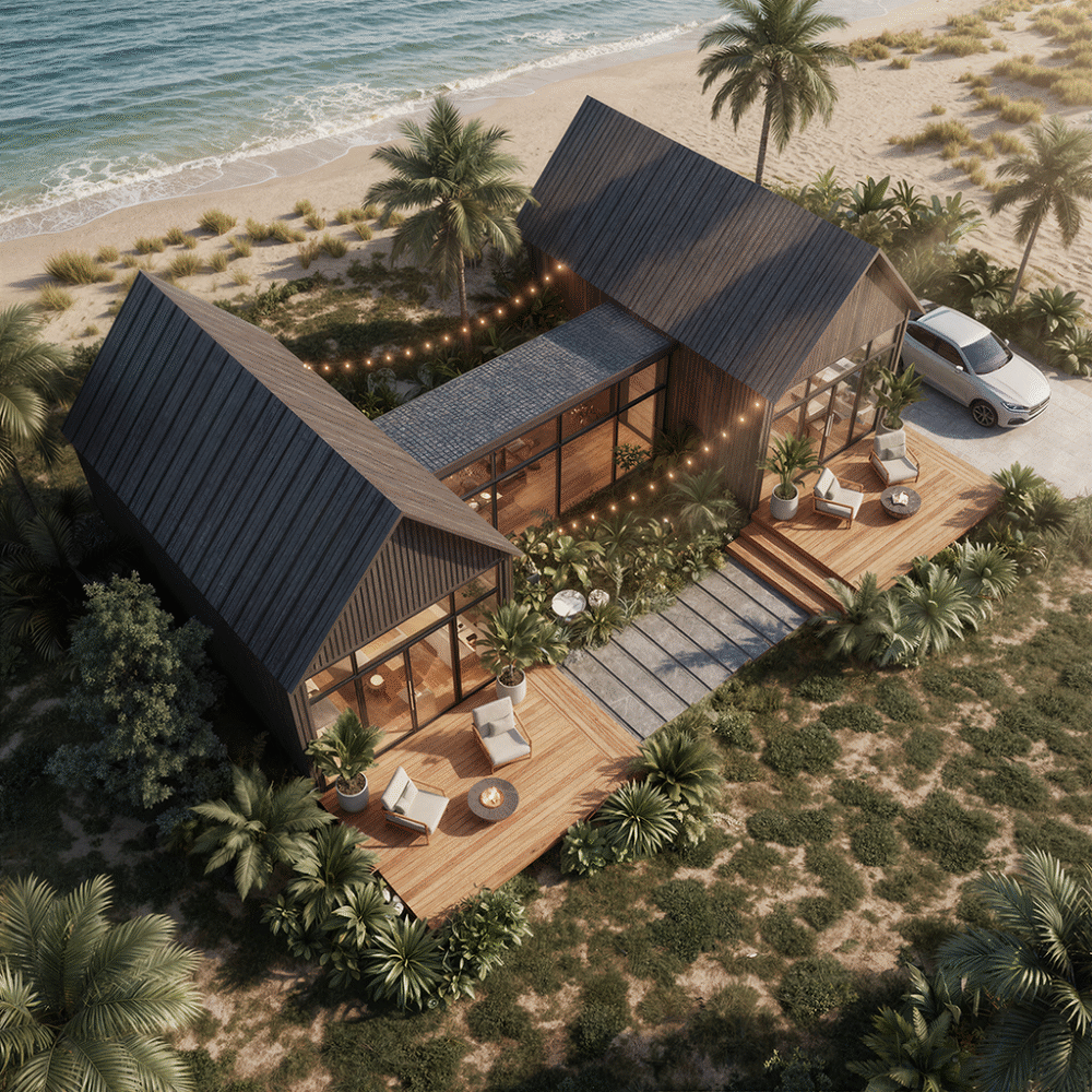 Modern H-Frame Container House for Sale: Modular & Sustainable Living