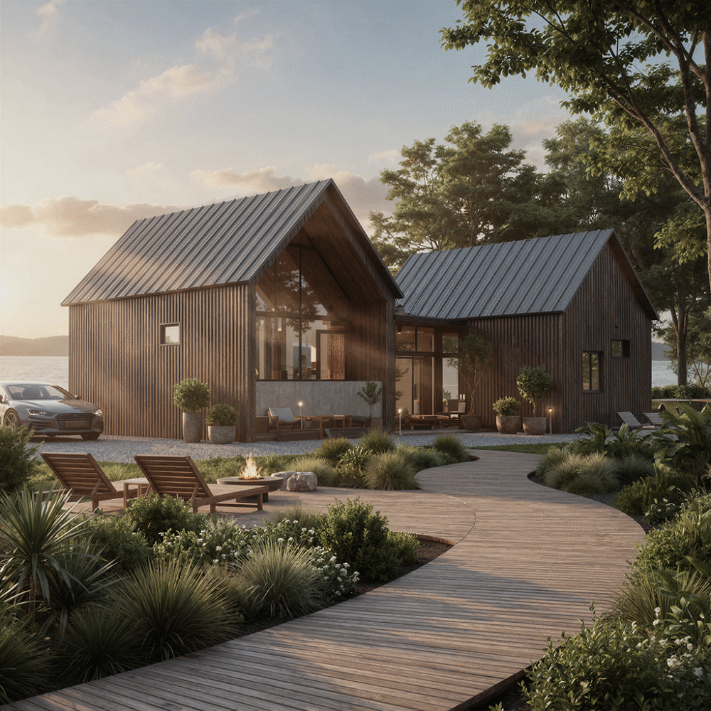 Affordable H-Type Modular Homes: Fast Construction & Modern Style