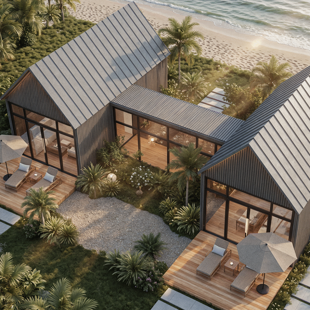 H-Shaped Container House Plans: Modern Architectural Blueprints