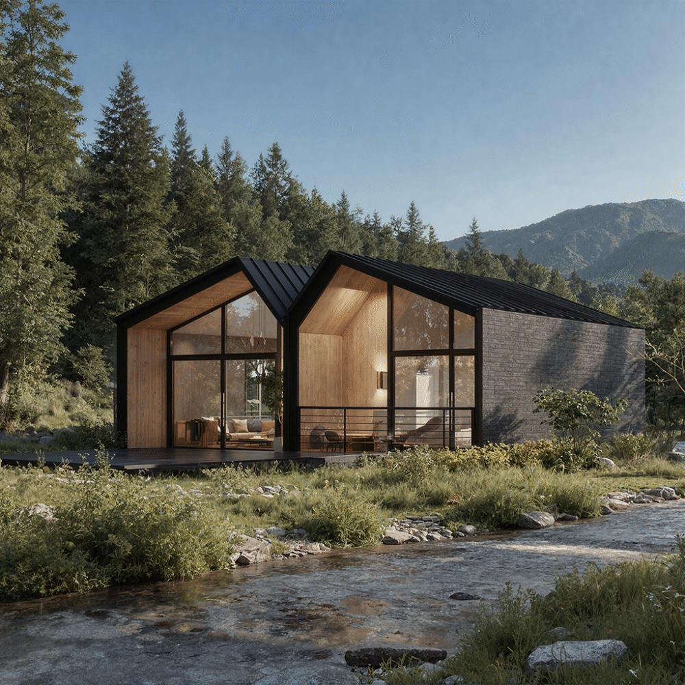 Affordable M-Frame Prefab Homes: High-Quality Ready-to-Build Kits